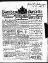 Bombay Gazette Wednesday 02 July 1823 Page 1