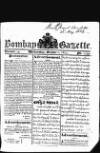 Bombay Gazette Wednesday 01 October 1823 Page 1