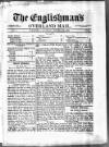 Englishman's Overland Mail Saturday 22 October 1864 Page 1