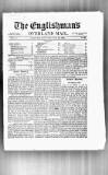 Englishman's Overland Mail Saturday 22 July 1865 Page 1