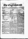 Englishman's Overland Mail Thursday 16 July 1868 Page 1