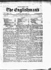 Englishman's Overland Mail Thursday 20 August 1868 Page 1
