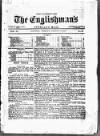 Englishman's Overland Mail Tuesday 12 January 1869 Page 1