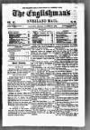 Englishman's Overland Mail Friday 20 August 1869 Page 1