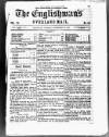 Englishman's Overland Mail Tuesday 16 November 1869 Page 1