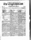 Englishman's Overland Mail Tuesday 23 November 1869 Page 1