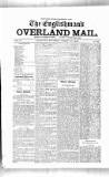 Englishman's Overland Mail Saturday 27 August 1870 Page 1