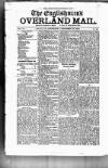 Englishman's Overland Mail Wednesday 14 December 1870 Page 1
