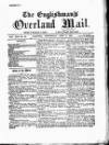 Englishman's Overland Mail