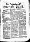 Englishman's Overland Mail