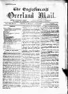 Englishman's Overland Mail