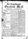 Englishman's Overland Mail Tuesday 05 January 1886 Page 1