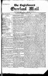 Englishman's Overland Mail Tuesday 18 August 1891 Page 1