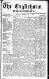 Englishman's Overland Mail Thursday 10 May 1900 Page 1