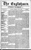 Englishman's Overland Mail Thursday 14 June 1900 Page 1