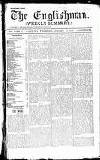 Englishman's Overland Mail Thursday 16 January 1908 Page 1