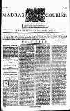 Madras Courier Wednesday 15 September 1790 Page 1