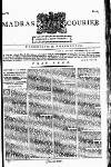 Madras Courier Wednesday 03 November 1790 Page 1