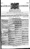 Madras Courier Wednesday 29 December 1790 Page 1