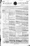 Madras Courier Thursday 22 March 1792 Page 1