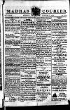 Madras Courier Tuesday 09 January 1816 Page 1