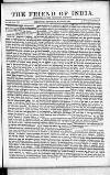 Friend of India and Statesman Thursday 23 March 1854 Page 1