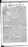 Friend of India and Statesman Thursday 05 February 1857 Page 1