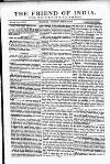 Friend of India and Statesman Thursday 12 March 1857 Page 1