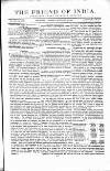 Friend of India and Statesman Thursday 30 September 1858 Page 1