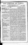 Friend of India and Statesman Thursday 17 February 1859 Page 1
