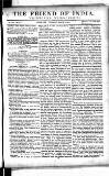 Friend of India and Statesman Thursday 03 March 1859 Page 1