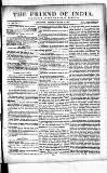 Friend of India and Statesman Thursday 17 March 1859 Page 1