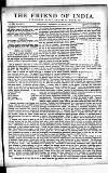 Friend of India and Statesman Thursday 24 March 1859 Page 1