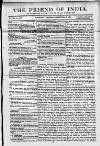Friend of India and Statesman Thursday 29 September 1859 Page 1