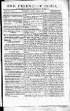Friend of India and Statesman Thursday 01 March 1860 Page 1