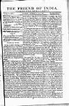 Friend of India and Statesman Thursday 08 March 1860 Page 1