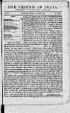 Friend of India and Statesman Thursday 09 January 1862 Page 1