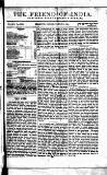 Friend of India and Statesman Thursday 14 July 1864 Page 1