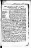 Friend of India and Statesman Thursday 07 December 1865 Page 1