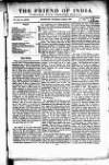 Friend of India and Statesman Thursday 07 June 1866 Page 1