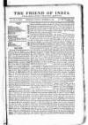 Friend of India and Statesman Thursday 27 September 1866 Page 1