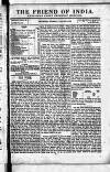 Friend of India and Statesman Thursday 08 January 1874 Page 1