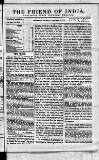Friend of India and Statesman Thursday 21 January 1875 Page 1
