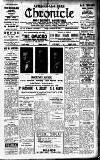 Chester-le-Street Chronicle and District Advertiser Friday 22 March 1929 Page 1