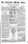 Richmond & Ripon Chronicle Saturday 23 June 1855 Page 1