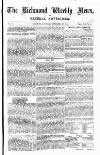 Richmond & Ripon Chronicle Saturday 15 September 1855 Page 1