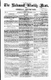 Richmond & Ripon Chronicle Saturday 29 September 1855 Page 1