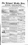 Richmond & Ripon Chronicle Saturday 06 October 1855 Page 1