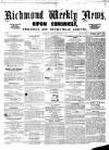 Richmond & Ripon Chronicle Saturday 16 February 1856 Page 1