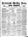 Richmond & Ripon Chronicle Saturday 26 April 1856 Page 1